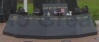 Names of Fallen men are listed around the base of the Monument along with replicas of their helmets